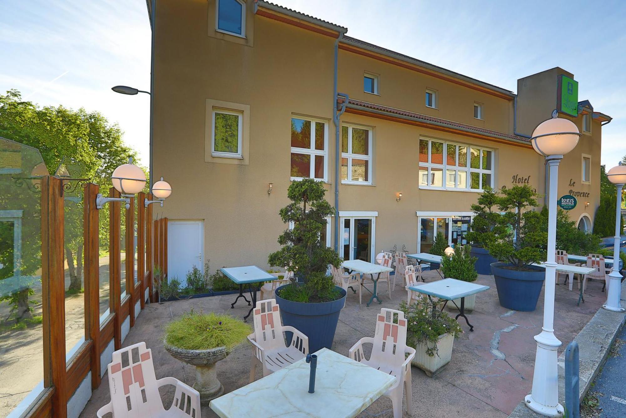 Logis Hotel Spa Restaurant Le Provence Lanarce Bagian luar foto